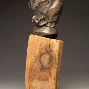 A Quiet Moment, 2020<br>Bronze, Edition of 9, 21" x 7" x 9"