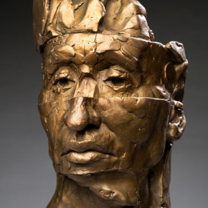 Totem No. 1, 2016<br>Bronze, Edition of 9, 24" x 7" x 8"