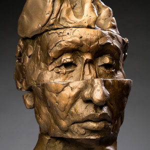 Totem No. 1, 2016<br>Bronze, Edition of 9, 24" x 7" x 8"