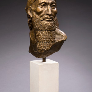 The King, 2015<br>Bronze, Edition of 9, 30" x 10" x 10"