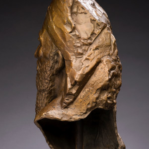 The King, 2015<br>Bronze, Edition of 9, 30" x 10" x 10"