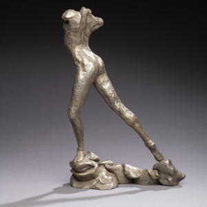 Gesture Study No. 2, 2021<br>Bronze, Edition of 9, 16" x 10" x 6"