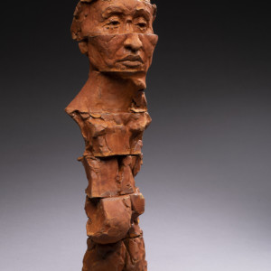 Totem No. 1, 2016<br>Iron, Edition of 9, 24" x 7" x 8"