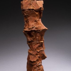 Totem No. 1, 2016<br>Iron, Edition of 9, 24" x 7" x 8"