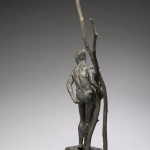 The Seeker, 2022<br>Bronze, Edition of 9, 35" x 11" x 8"