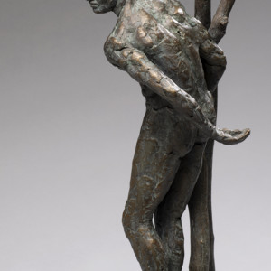 The Seeker, 2022<br>Bronze, Edition of 9, 35" x 11" x 8"