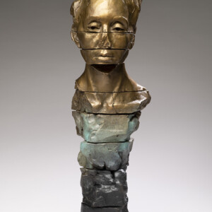 Totem No. 2, 2017<br>Bronze, Edition of 9, 29" x 8" x 9"