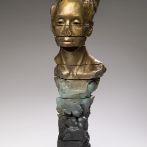 Totem No. 2, 2017<br>Bronze, Edition of 9, 29" x 8" x 9"