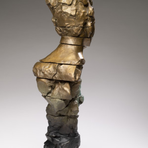 Totem No. 2, 2017<br>Bronze, Edition of 9, 29" x 8" x 9"