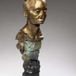 Totem No. 2, 2017<br>Bronze, Edition of 9, 29" x 8" x 9"