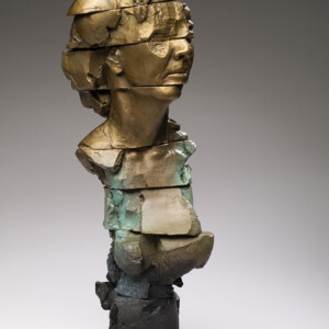 Totem No. 3, 2020<br>Bronze, Edition of 9, 27" x 9" x 10"