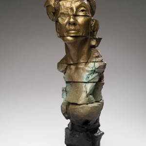 Totem No. 3, 2020<br>Bronze, Edition of 9, 27" x 9" x 10"