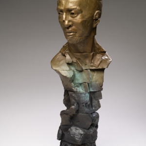 Totem No. 4, 2020<br>Bronze, Edition of 9, 27" x 9" x 10"