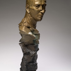 Totem No. 4, 2020<br>Bronze, Edition of 9, 27" x 9" x 10"