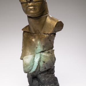 Totem No. 5, 2020<br>Bronze, Edition of 9, 20" x 9" x 10"
