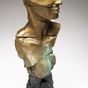 Totem No. 5, 2020<br>Bronze, Edition of 9, 20" x 9" x 10"
