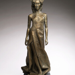 May Queen, 2024<br>Bronze, Edition of 9, 27" x 8 1/2" x 11 1/2"
