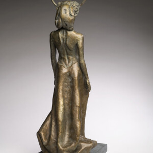 May Queen, 2024<br>Bronze, Edition of 9, 27" x 8 1/2" x 11 1/2"